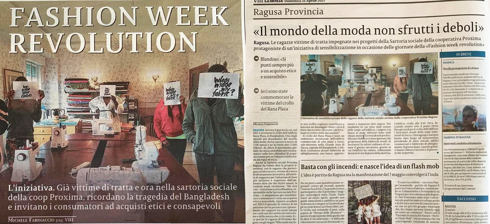 Fashion Week Revolution - La Sicilia